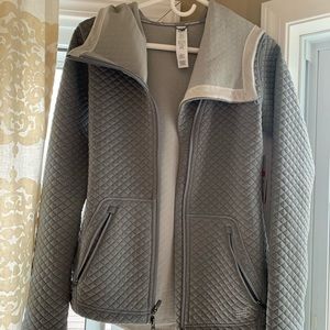 New Balance hooded zip up coat